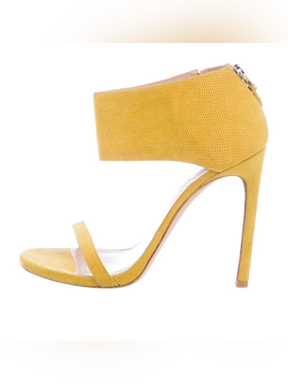 Stuart Weitzman Showgirl ankle cuff dress sanda